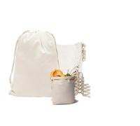 Cotton Drawstring Bag 1~5pcs Natural Cotton Drawstring Storage Bags Wedding DIY Plain Pouch Reusable Home Organize Dustbag(15x21cm 1pcs)