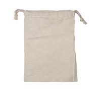 Cotton Drawstring Bag Drawstring Storage Bag Cotton Household Plain Laundry Sack Stuff For Travel Home Use