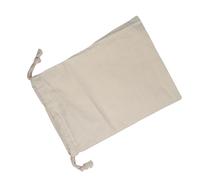 Cotton Drawstring Storage Bag Large Capacity Laundry Sack for Home Travel Camping Moving House Color Multiple Sizes (15 * 20cm)