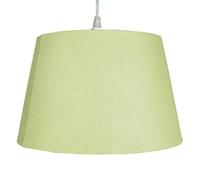Cotton Drum Shade - (12inch 30cm Dia) (Sage)