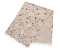 Cotton Dustproof Appliance Cover with Storage Pockets for Kitchen | Gray Hyacinth Style, Machine Washable Cloth, 30x90cm Fit, Simple Elegant Home Decor