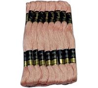 Cotton Embroidery Threads - Anchor Skeins Set, Light & Dark Colors, 8m Each, Stranded Floss for Cross Stitch, Hand Embroidery, Needlework