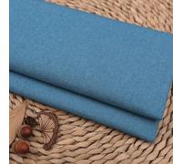 Cotton Fabric Cotton Linen Fabric by The Metre,150cm Wide DIY Handmade Upholstery Fabric for Sewing,Sofa Cover Tablecloth Curtain Cloth Making Fabric (Blue)