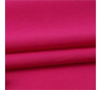 Cotton Fabric for Lining Clothes Dresses By The Meters White Jersey DIY Fabric Top Soft Quilting Fabrics(Rose Red,3.0m)