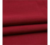 Cotton Fabric for Lining Clothes Dresses By The Meters White Jersey DIY Fabric Top Soft Quilting Fabrics(Dark red,1m)