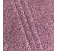 Cotton Fabric Knitted Fleece Fabric 150cm Wide Teddy Velvet Fabric by The Metre,Fluffy Plush DIY Handmade Upholstery Fabric for Doll Throw Cloth Making (Rose Red)