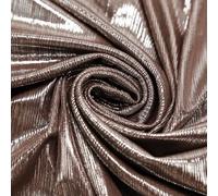 Cotton Fabric Luxurious Stretch Metallic Fabric DIY Handmade Cloth Wedding Dress Making Upholstery Fabric 143cm Wide Polyester Shining Fabric by The Metre