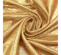 Cotton Fabric Luxurious Stretch Metallic Fabric DIY Handmade Cloth Wedding Dress Making Upholstery Fabric 143cm Wide Polyester Shining Fabric by The Metre