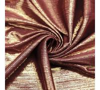 Cotton Fabric Luxurious Stretch Metallic Fabric DIY Handmade Cloth Wedding Dress Making Upholstery Fabric 143cm Wide Polyester Shining Fabric by The Metre