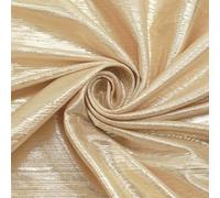 Cotton Fabric Luxurious Stretch Metallic Fabric DIY Handmade Cloth Wedding Dress Making Upholstery Fabric 143cm Wide Polyester Shining Fabric by The Metre