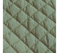 Cotton Fabric Quilted Cotton Linen DIY Sewing Patchwork Fabric Three Layers Cloth for Down Coat Padded Jacket Home Texture Clothing for Needlework(Mint Green,50X150CM)
