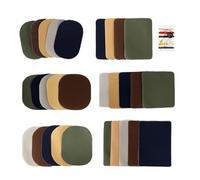 Cotton Fabric Repair Patches 30Pcs/Lot Iron Fabric Patch with Sewing Kit
