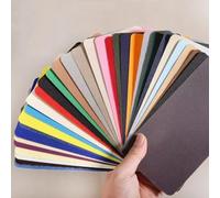 Cotton Fabric Repair Patches,Self-Adhesive Denim Patch Fabric,Waterproof Linen Repair Tapes Kit for Down Jacket,Jeans,Sofa,Clothes,Curtains (Orange,2)