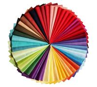 Cotton Fabric Squares for Sewing 50 Pcs, 20 * 20cm Material for Sewing Coloured Mixed Patchwork Fabric Bundles for Artcraft Precut Quilting DIY Crafts Sewing Fabric Scraps (50 Colors)