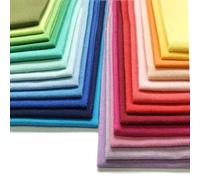 Cotton Fabric Squares Patchwork Bundle for Embroidery,Solid Colors DIY Handmade Upholstery Fabric for Home Crafts Sewing Garment Quilting (24,50x50cm)