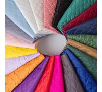 Cotton Fabric Thickened Quilted Clip Cotton Fabric Overcoat Lining Sofa Cushion Autumn and Winter Coat Cotton-Padded Jacket DIY Sewing for Needlework(All Color Samples,150CM X 50CM)