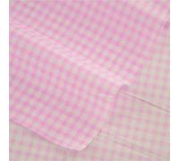 Cotton Fabrics White and Red Check Design for Summer Shirts Tissue Quilting Patchwork(Color-04,100cmx150cm)
