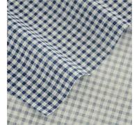 Cotton Fabrics White and Red Check Design for Summer Shirts Tissue Quilting Patchwork(Color-07,200cmx150cm)
