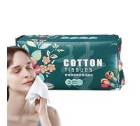 Cotton Face Wipes | Thicken Paper Towels for Face Pearl Pattern Design - Large Face Towels, Hygienic Dry Wipes for Washing Face, Sensitive Skin, Makeup Removing Demaxiyad
