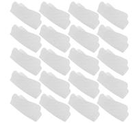 Cotton Fiber Nail Polish Remover Pads for Gel Residue 500pcs White | Lint-free, Non-abrasive Surface, High Absorbency, for Nail Technicians and Lash Artists, Travel Grooming