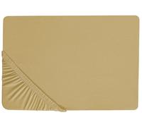Fitted Sheet JANBU Cotton 140 x 200 cm Olive Green