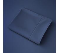 Cotton Flat Sheets Only, 600 TC 100% Cotton Flat Sheet Top Sheet Only, Queen Flat Sheet Only 1Pcs, Cool, Breathable, Wrinkle (Navy Blue Queen 1pcs)