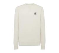 Cotton Fleece Sweatshirt - male - Belstaff - Sweatshirts - Gray - 2XL - Sweatshirts & Hoodies 2XL