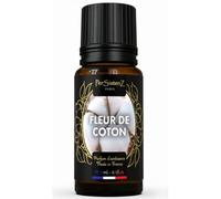 Cotton Flower Fragrance Concentrate 10ml - Home Fragrance for Car, Diffuser, Linen & DIY - Fresh Sweet Purity Scent - Made in France PerSistenZ Paris