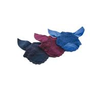 Cotton fly veil for horse Derby