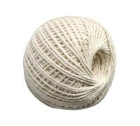 Cotton Food Safe String, 85m, Soft 2mm Butcher Twine, Cooking Craft Baking Cord, Natural Kitchen Thread for Meat Trussing, Poultry, Roast Prep