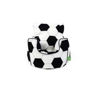 Cotton Football Bean Bag Arm Chair Toddler Size Bean Lazy White Small
