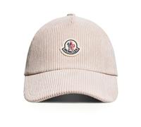 Cotton Gabardine Baseball Cap - female - Moncler - Hats & Caps - Beige - ONE SIZE - Accessories ONE SIZE