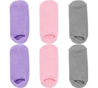 Cotton Gel Moisturizing Foot Socks 3 Pairs for Daily Life