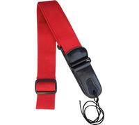 Cotton Guitar Strap, Red