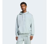 adidas Sportswear Men's Essentials Feelcozy Fleece Hoodie, Wosa/White, Size M, Men Wosa/White