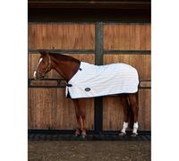 Weatherbeeta Comfitec Cotton Sheet Liner 2025 Collection - White/navy 7'0/160cm