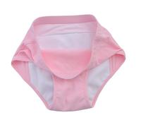 Cotton Incontinence Care Pants, 50ml/250ml Large Area Absorbent Pads, Leakproof Heavy Flow Underwear, Incontinence Protection Knickers Dry and Secure with Odor ControlWomen's Pink,L 250ml