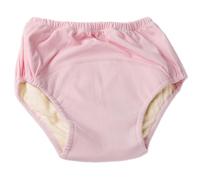 Cotton Incontinences Underwear for Adult Breathable Washable Leakproof Cloth Diaper Pant High Absorption Reusable Briefs