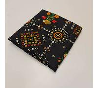 Cotton Indian Ethnic Rajasthani Print Suzani Rangoli Boho Banjara Fabric 44" (Pre Cut 1 Meter - Colour-3)