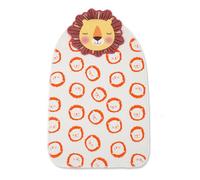 Cotton Infant Back Towel for Daily Use High Absorbency Shoulder Pad Cloth Cartoon Print Breathable Fabric Breathable Toddler Back Towel