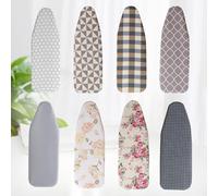 Cotton Iron Board Cover Ironing Board Cover And Pad Scorch Resistant Adjustable 92X33 97x33 110x35 122x38cm Protection Covers With Printed Ease Of Use And Installation ( Color : G , Size : X-Large(120