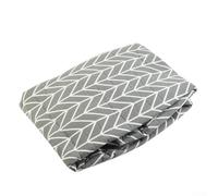 Cotton Ironing Board Cover 147x48cm, Extra Wide Large Drawstring Replacement, High Heat Resistant For with Elastic Strap, Fit for Grey Arrow Pattern(Grey Arrow)