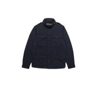 Cotton jacket Superdry M65 Bleu XL