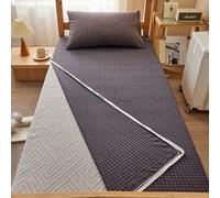 Cotton Japanese Futon Mattress Pad Cover,Futon Floor Mattress Cover with Zipper Queen Size,Mattress Protector for Dormitory(B,47x78.8in/120x200cm)