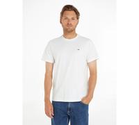 Cotton Jersey Classic T-Shirt with Crew Neck White