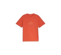 Cotton Jersey Printed T-shirt Tom Tailor Rouge S