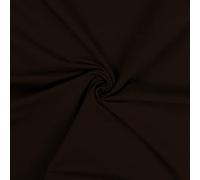 Cotton Jersey Spandex Stretch Dress Fabric Material - Brown, 1Mtr 160cm x 100cm