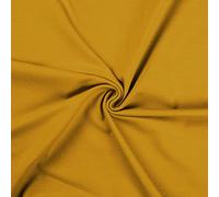 Cotton Jersey Spandex Stretch Dress Fabric Material - Curry, 1Mtr 160cm x 100cm