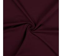 Cotton Jersey Spandex Stretch Dress Fabric Material - Dusty Bordeaux, 1Mtr 160cm x 100cm