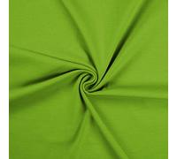 Cotton Jersey Spandex Stretch Dress Fabric Material - Lime, 1Mtr 160cm x 100cm